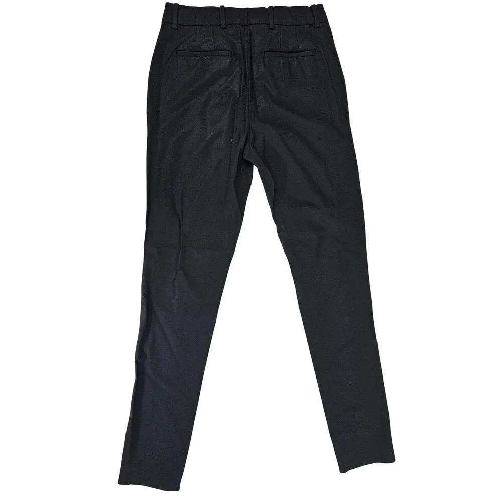 COACH 1941 Black Wool Blend Slim Fit Trousers‎ Pants Womens Size 0